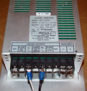 Rge217-p0381 Absopulse Ringing Generator Switching Power Supply 48vdc To 105vac #2
