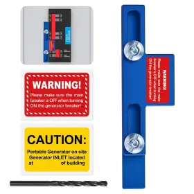 Sd200sa-bu Acanora Generator Interlock Kit For Square D Qo Or Homeline Meter Main 150 200 Amp