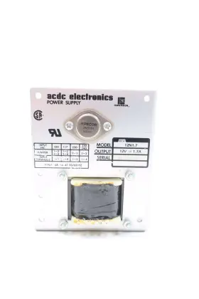 12v-dc Acdc Electronics 12n1.7 Power Supply 240v-ac