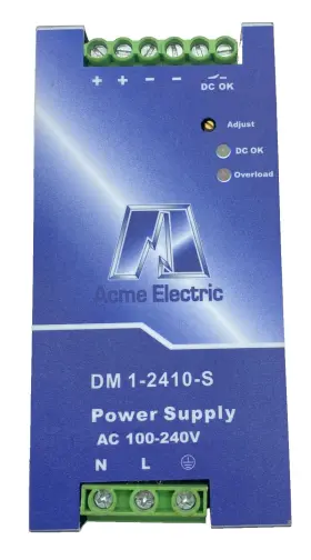 Dm12410s Acme Electric 1-2410-s Dm Power Supply Ac 100-240v 24vdc 10a