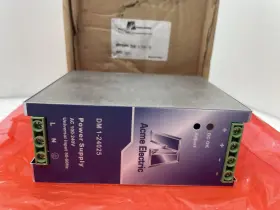 Dm124025 Acme Electric 124025 New Din Rail Power Supply 100-240vac In 24vdc 2.5a Out Dm 24025
