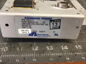 0240-304104-01 Acme Electric Corp. Spw-24-1.2 Sps 24-1.2 Used Lz02j #2