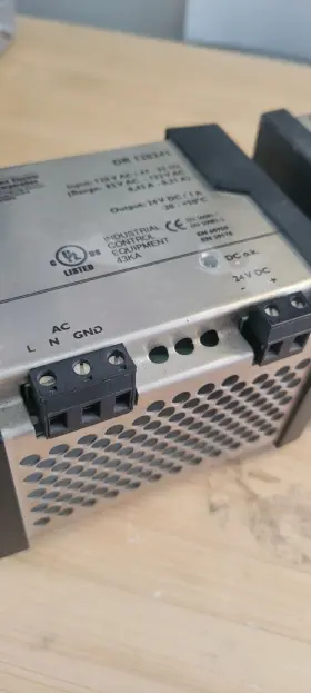 120241 Acme Electric Corporation Two Dr Power Supply 120vac/24vdc/1amp #3