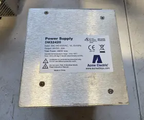 400-500v Acme Electric Dm32420 Dc Power Supply 3ac Ac 24 Vdc 480w 20a #2