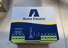 400-500v Acme Electric Dm32420 Dc Power Supply 3ac Ac 24 Vdc 480w 20a