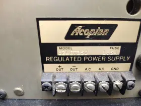624gt350 Acopian Regulated Power Supply #3