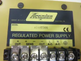 A14mt300 Acopian Power Supply Used #51933 #3
