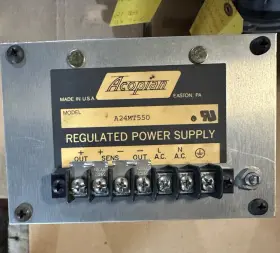 A24mt550 Acopian Regulated Power Supply