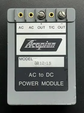 Db12-15 Acopian Ac To Dc Power Module Used Working