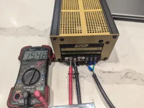 Knox6009255-td15-160 Acopian Td15-160 Power Supply Tested Working 120v Ac 15v Dc Dual Tracking Output