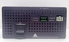 Ntu-7550 Advanced Control Systems Da500108 Power Supply 115vac /125vdc