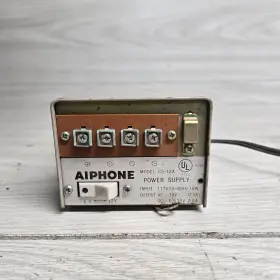 Cs-12a Aiphone Power Supply Switch Model Untested #2