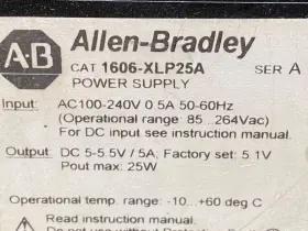 Iillc-001408 Allen-bradley 1606-xlp25a 1606-xlp 25a Sola Power Supply 24vdc 25w Ac To Dc 1ph #3