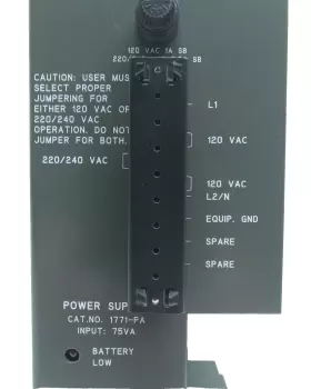 1771-pa Allen-bradley 1771-pa/a Ser-a Plc-5 Power Supply 120/220v Ac 1/0.5a For 1771 I/o #2
