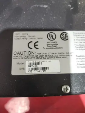 Rw350dr Allen-bradley Used Uniterruptible Power Supply 120v 60hz #3