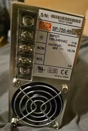 Sp-750-48 Allen-bradley Mean Well Industrial 750w Power Supply Input 100-240vac Output 48v