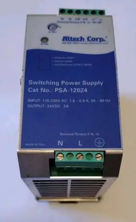 Psa-12024 Altech Corp / Psa12024 Switching Power Supply - Used 30 Day Wty P2 #2