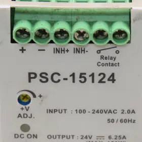 Psc-15124 Altech Corp Adjustable Input 100-240v 50/60hz Power Supply 24vdc #2