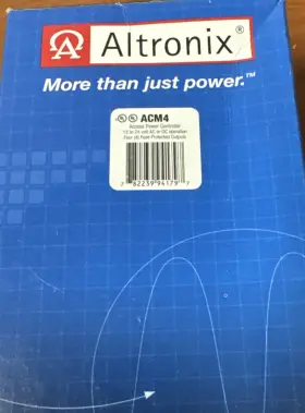 12-24v Altronix Acm4 Access Power Controller Ac Dc With 4 Fused Protected Output