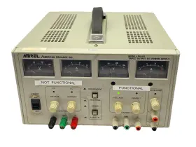 Lps-105 American Reliance Triple Output Dc Power Supply