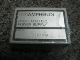 279-5e250 Amphenol New Old Stock Bunker Ramo Regulated Dc Power Supply Model