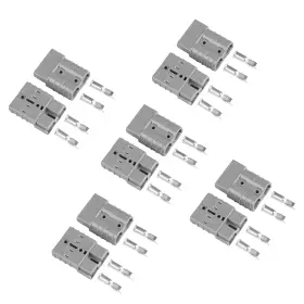 Sj50 Ankg 10pcs 50 Amp 600v Connector Kit Grey For Outdoor Rv Power Batteries 4x4 Of