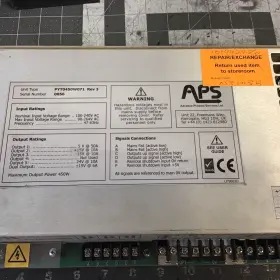 Pyt0450w071 Aps Rev. 3 Power Supply 100-240v Lmp59a