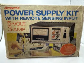 28-4015 Archerkit New Unbuilt Archer Kit 5 Volt 3 Amp Regulated Power Supply