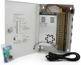 Arpow9 Ares Technology Group 18 Channel/port 20 Amps 12v Dc 110v Power Supply Metal Box Individually Fused