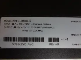 Lcm600l Artesyn 100-240vac 12vdc 52a Power Supply With Ac Plug #2