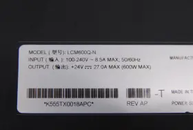 Lcm600q-n Artesyn Lcm600 Series Power Supply 100-240v 8.5a 24v 27a #2