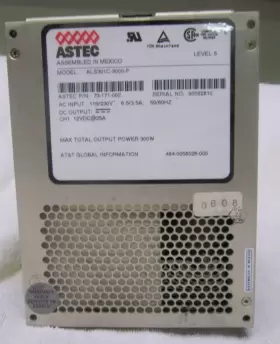 Als301-c Astec Als301c 3000p Inch 300 Watt Power Supply 115/230 Vac 6.5/3.5amp 12vdc/25amp