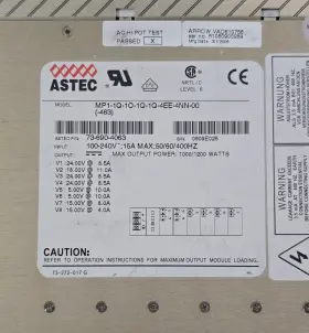 Mp1-1q-1o-1q-1q-4ee-4nn-00 Astec Mvp Series 24v 18v 15v 5v Power Supply #2