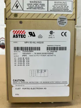 Mp4-1e-4nl-4nq-00 Astec Power Supply 100-240v 7a Max 50/60/400hz #3
