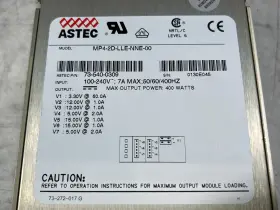 Mp4-2d-lle-nne-00 Astec 400w Power Supply 3.3v 60a /-12v /-15v 5v Us Seller #3
