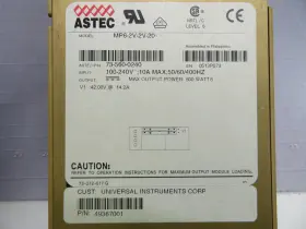 Mp6-2v-2v-20 Astec Power Supply T232785 #3