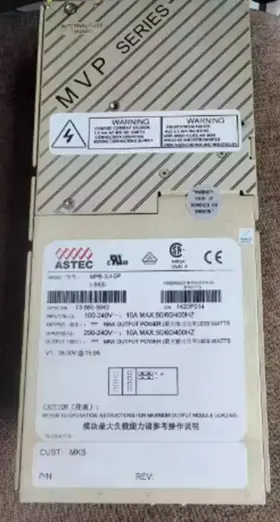 73-560-5043 Astec Mp6-3u-0p Used And Tested Power Supply