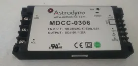 Mdcc-0306 Astrodyne Power Supply 12 V Dc 1.25 A