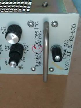 50-85-500 Astrodyne Tdi Transistor Devices Dynaload Dlf Dc Electronic Load 500w