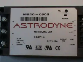 100-240vac-0.9a Astrodyne Tdi Mscc-0305 Power Supply Input Output 24v-1.25a