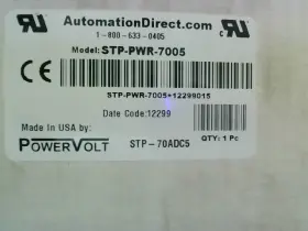 Stp-pwr-7005 Automation Direct Stppwr7005 Linear Power Supply 120/240 Vac - Factory Sealed #3