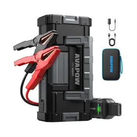 6000a Avapow A68by Car Jump Starter For All Gas Or Upto 12l Diesel Battery St