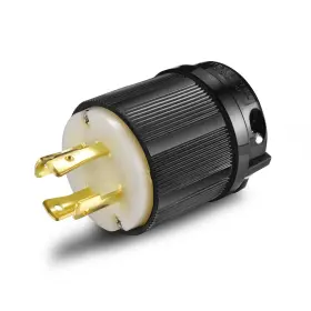 D20171102xj0031 Aweking Ul Listed Nema L16-30p Plug Connector Male 30a 30 Amp Ac 480v 480 Volt 3 Pole