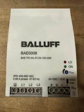 Bae0008 Balluff - Power Supply #bae0008