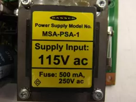 Msa-psa-1 Banner Power Supply Board T35987 #3