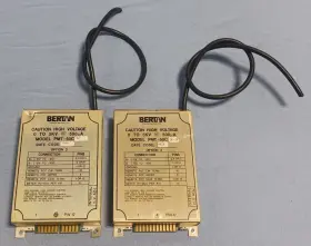 Pmt50cn3 Bertan Lot Of 2 High Voltage Option 3 To 5 Kv Power Supply Pmt-50c N-3