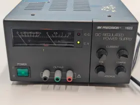 1622a Bk Precision Model To 60v 1.5a Analog Display Dc Power Supply