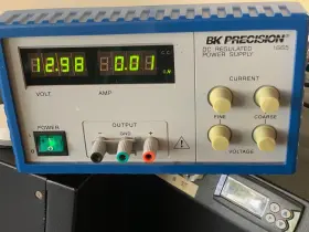 1665 Bk Precision Dc Power Supply 100-240 Vac 1-19 Vdc