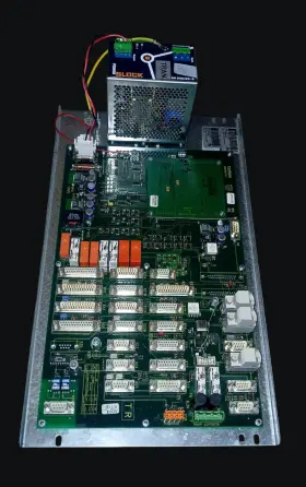 Block / Teubner Matrix 230/24-5 Psr Power Supply And Rio Room I/o Board Assembly