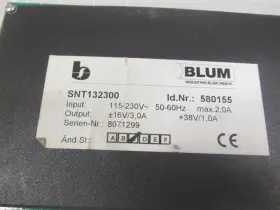 Snt132300 Blum 580155 Power Supply T65470 #3